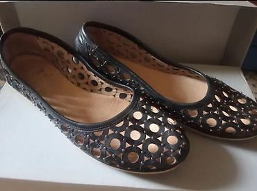 Продаю закрытые кожаные балетки Karyoka Турция 37 размера в отличном