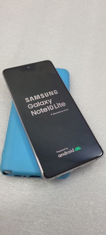 Samsung: Samsung Note 10 Lite, Б/у, 128 ГБ, цвет - Голубой, 2 SIM — 3