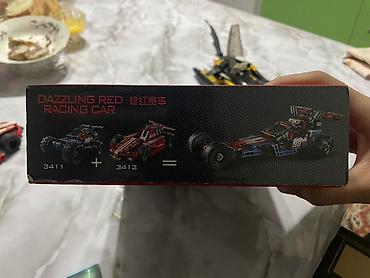 Другие строительные блоки: Конструктор DECOOL Dazzling Red Racing Car (модель 3412) - Тематика — 9