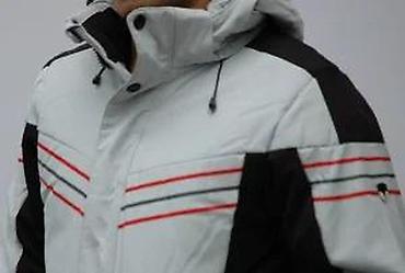 Zimske jakne: Muška zimska jakna sa kapuljačom - Boja: svetlosiva sa crnim — 20