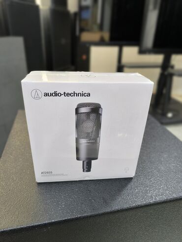 студия звукозапись: Студийный микрофон Audio-technica AT2035