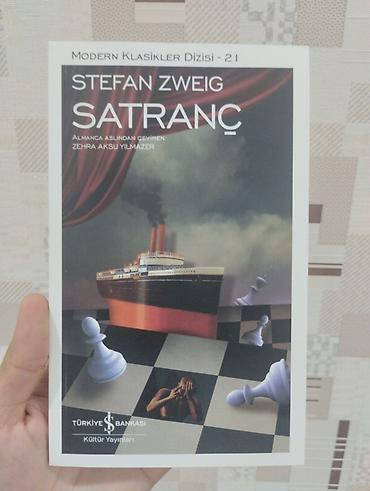 Художественная литература: Məhsul: Kitab – “Satranç” (Stefan Zweig) Seriya: Modern Klasiklər — 1