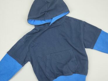 elegancka bluzka z falbanami: Sweatshirt, H&M, 5-6 years, 110-116 cm, condition - Good