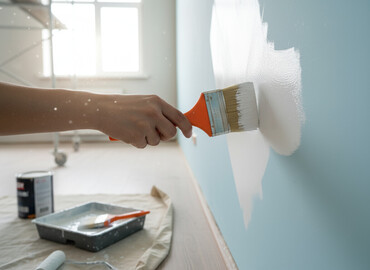 щётка для дрели: Кисти DECOR с оранжевой ручкой предназначены для покраски различных