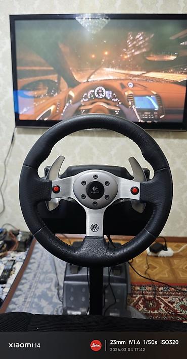 Рули: Готовый симрейсинг на базе - Logitech G25 КПП Logitech G25 — 3