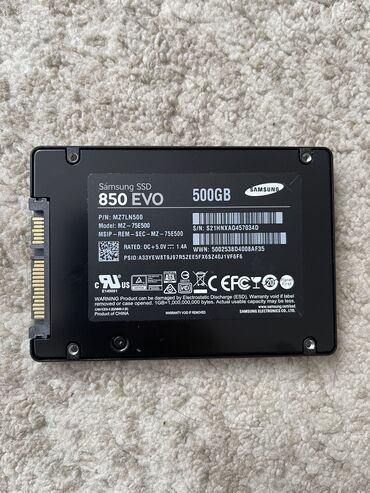 ssd диски от 256 до 480 гб: Накопитель, Б/у, Samsung, SSD, 512 ГБ, 2.5", Для ноутбука