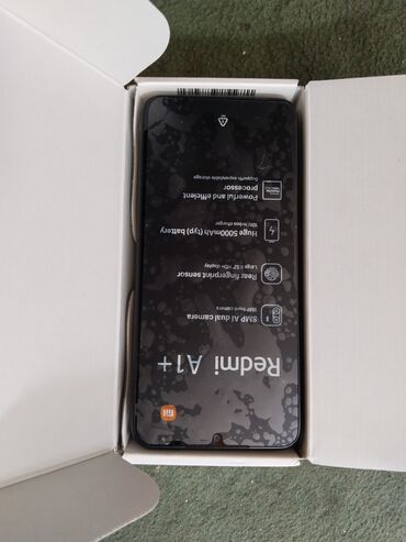 telefon alışı: Xiaomi Redmi A1 Plus, 32 ГБ, цвет - Черный, 
 Отпечаток пальца