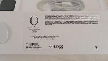 klassik saat: Apple Watch SE (2-ci nəsil) – 44 mm, GPS - Korpus: Midnight rəngli — 4