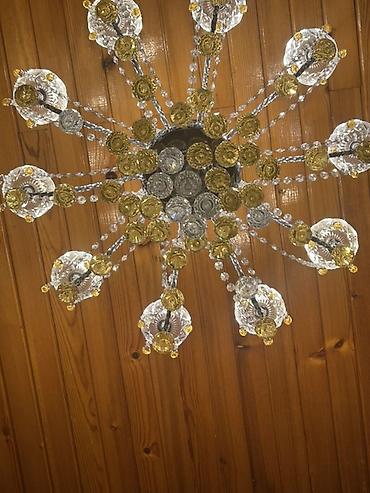 col isiqlari: Çılçıraq, 10 və daha çox lampa, Metal — 2