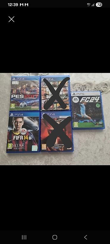 pst 4: КАЖДЫЙ ДИСК ПО 1250 СОМ Коллекция дисков с играми для PlayStation — 1