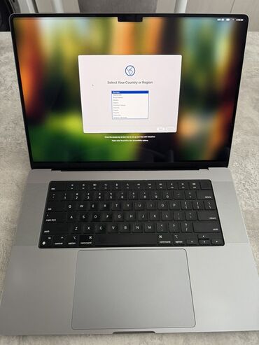 Ноутбуки: Ноутбук, Apple, 32 ГБ ОЗУ, Apple M1 Pro, 16 ", Б/у, Для работы, учебы, память SSD