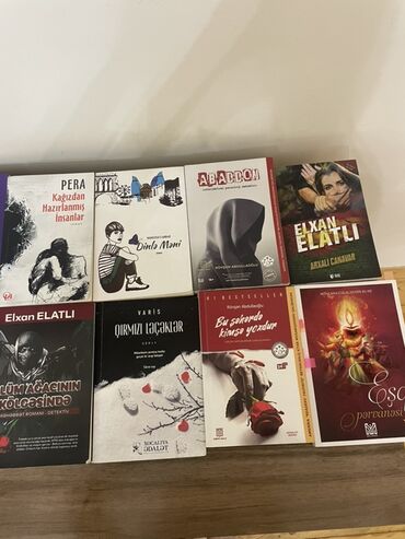 İncəsənət və kolleksiyalar: Müxtəlif müəlliflərin müxtəlif janrlarda romanları təqdim olunur. Bu