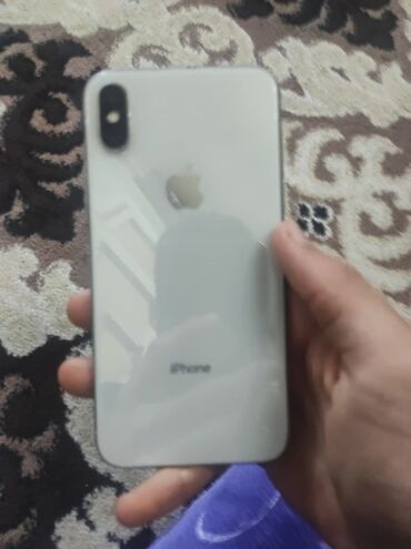 айфон 8 плюс: IPhone X, 64 GB, Gümüşü, Face ID
