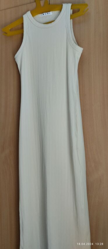 платье лапша с пуговицами: Повседневное платье, Китай, Осень-весна, Длинная модель, Лапша, 2XL (EU 44)
