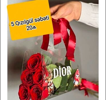 Buket güllər: 🔴 5 Qızılgul səbəti - 20₼
🌐 Ün. Əcəmi m yaxınlığı