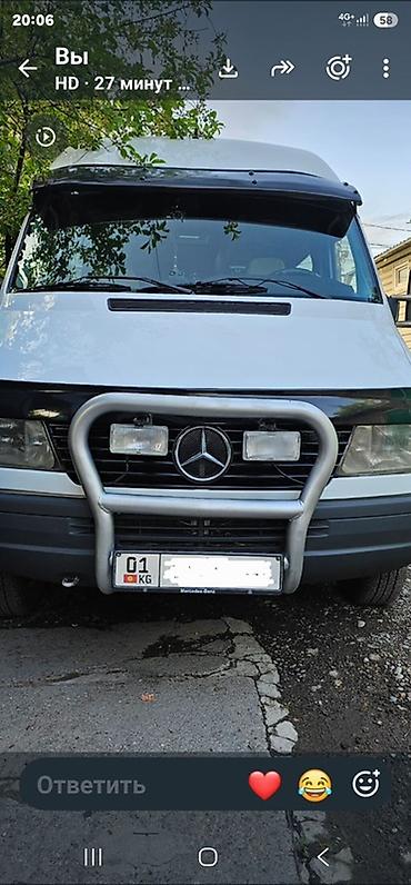 sprinter 4 4: Mercedes-Benz Спринтер: 1998 г., 2.9 л, Механика, Дизель, Бус — 4