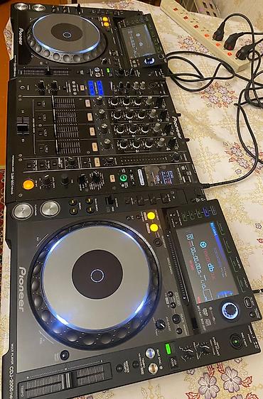 dj setup: Pioneer DJ seti – CDJ-2000nexus (2 ədəd) + DJM-900nexus mikser İdeal — 2