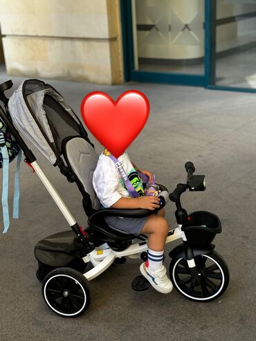 Uşaq velosipedləri: İşlənmiş Üç təkərli Uşaq velosipedi 24", Ünvandan götürmə