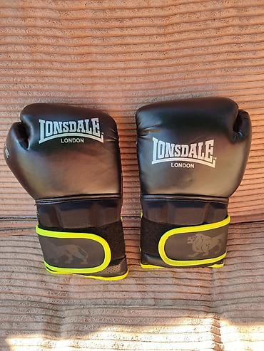 Borilački sportovi: Lonsdale X-Lite bokserske rukavice Black/Lime – NOVE Prodajem nove — 8