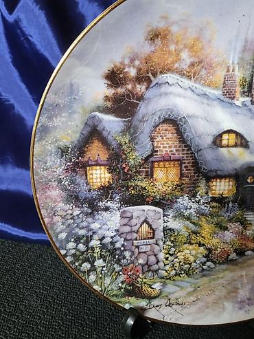 Ostali kućni dekor: Tanjir dekorativan, nov A.Orpinas,engleski iz 90ih.god.Br MCS 992 — 7