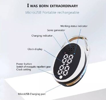 наручные часы для детей: Ультразвуковая интеллектуальная пряжка для отпугивания комаров M60