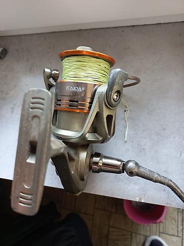 KAIDA markalı balıq ovu üçün spinning çarxı. Metal gövdəli
