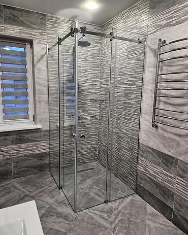 Душевые перегородки и ограждения: Современные душевые перегородки на заказа по вашим индивидуальным — 12