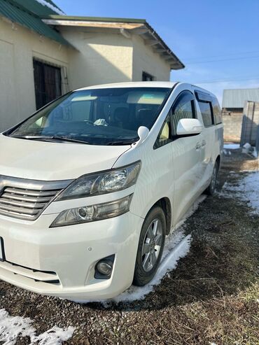 бронированный машина: Toyota Vellfire: 2010 г., 2.4 л, Автомат, Бензин, Минивэн