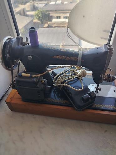 averlok tikis masini: Elektrik tikiş maşını – mexaniki-güzəştməli klassik model — 6