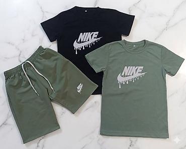 nike deca: Dečiji komplet za leto – majica kratkih rukava + bermude gs - Brend — 5