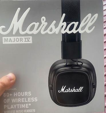 marshall major v: Marshall Major IV — беспроводные накладные наушники. Оригинал. - — 3