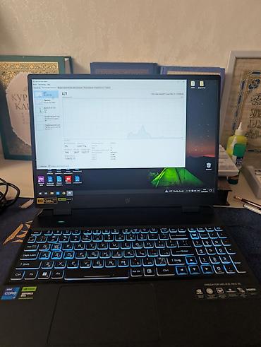 sdd: ACER PREDATOR HELLIOS NEO 16 I7-13700 RAM 16 DDR5 SSD 512 RTX4050 RGB — 1