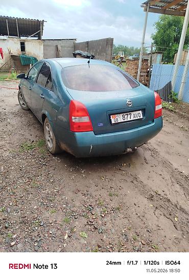 skyline gtr: Nissan Primera: 2002 г., 1.8 л, Седан — 3