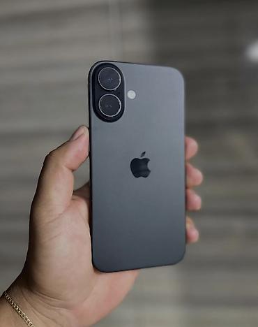 IPhone 16, 128 GB, Qara, Zəmanət, Simsiz şarj, Face ID