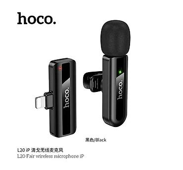 iphone наушник: Беспроводной микрофон для Apple Беспроводной микрофон Hoco L20 Fair — 7