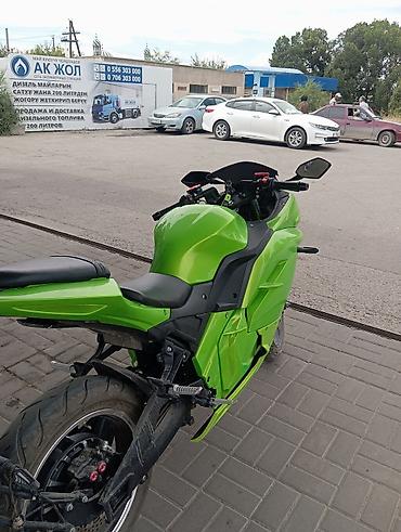 fix jixf: Спортбайк Kawasaki, 350 куб. см, Электро, Взрослый, Б/у — 1