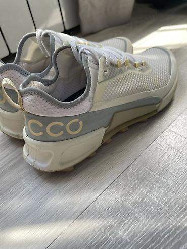 кросовки ecco: ECCO BIOM 2.1 X Country в бело желтом цвете с сетчатым верхом — 8