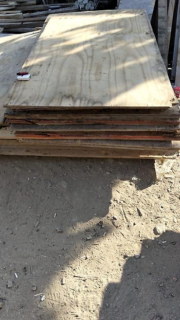 Taxta plitələr: Təsvir: - Material: Təbii taxta lövhə (şalban/plyanka tipli, iri — 13