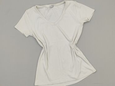 białe t shirty tommy hilfiger damskie: T-shirt, Medicine, L, stan - Dobry