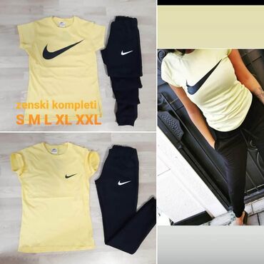 Kompleti: Komplet majca i donji deo
S M L XL XXL Cena 2200 din — 3