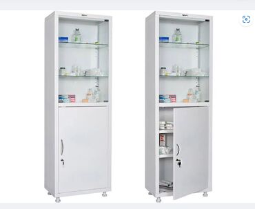 Медицинская мебель: Шкаф медицинский HILFE МД 1 1760/SG Предназначен для хранения рабочей
