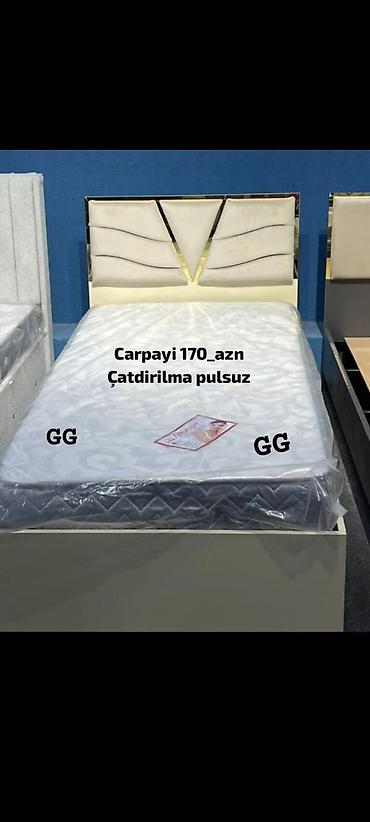 matras sifarisi: Yeni və Sifarişlə Çarpayi 170_azn Ölçü 2/90sm Matras hədiyyə🎁 Reng — 1