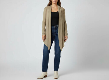 mouse ubrania: Cardigan, Women`s knitwear, size 2XL
