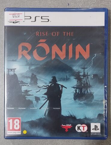 Qulaqlıqlar: Playstation 5 üçün rise of the ronin oyun diski. Tam yeni, original