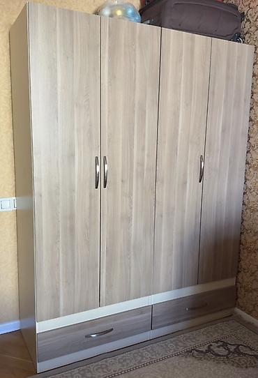 Sifarişlə mebel: Qardrob - 380 azn - 4 qapılı geyim şkafı: iki bölməli asılqan hissə — 1