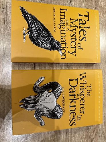 Книги и журналы: Məhsul: İngiliscə 2 kitablıq qorxu/misteriya toplusu – “Tales of — 1