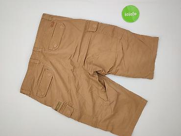 farmerki spodnie: Męskie spodnie cargo BONITA men w rozmiarze XL. Model w beżowym — 3
