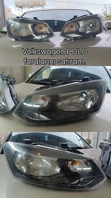 cin ehtiyat hisseleri: Volkswagen Polo üçün ön faralar dəsti - Model uyğunluğu: Volkswagen — 1