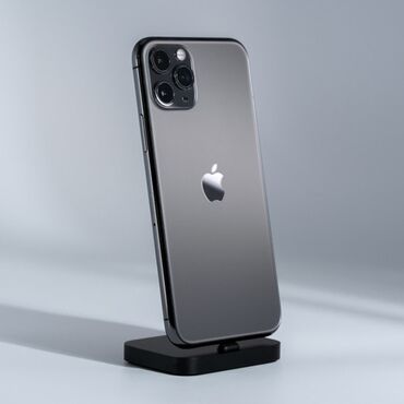 скупка водонагреватели: IPhone 11 Pro, Колдонулган, 256 ГБ, Space Gray, Заряддоочу түзүлүш, Коргоочу айнек, 100 %