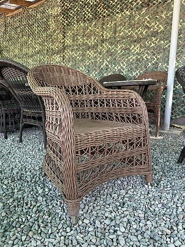 полиротанг купить: Комплект садовой мебели, Стол, Ротанг — 7